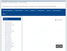 Tablet Screenshot of jblanco.org
